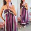 Vestido Hawai Berenjena